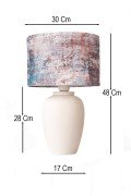 Azura Handmade Decorative Ceramic Lampshade