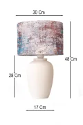 Azura Handmade Decorative Ceramic Lampshade