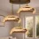 Cavora Handmade 3-Piece Carbon Concrete Chandelier 