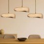 Creamelith Handmade 3-Piece Carbon Concrete Chandelier 