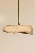 Creamelith Handmade 3-Piece Carbon Concrete Chandelier 