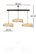 Amberia Single Pendant Chandelier Buy Creamelith Handmade 3-Piece Carbon Concrete Chandelier