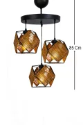 Fiborn Handmade 3'lü Avize