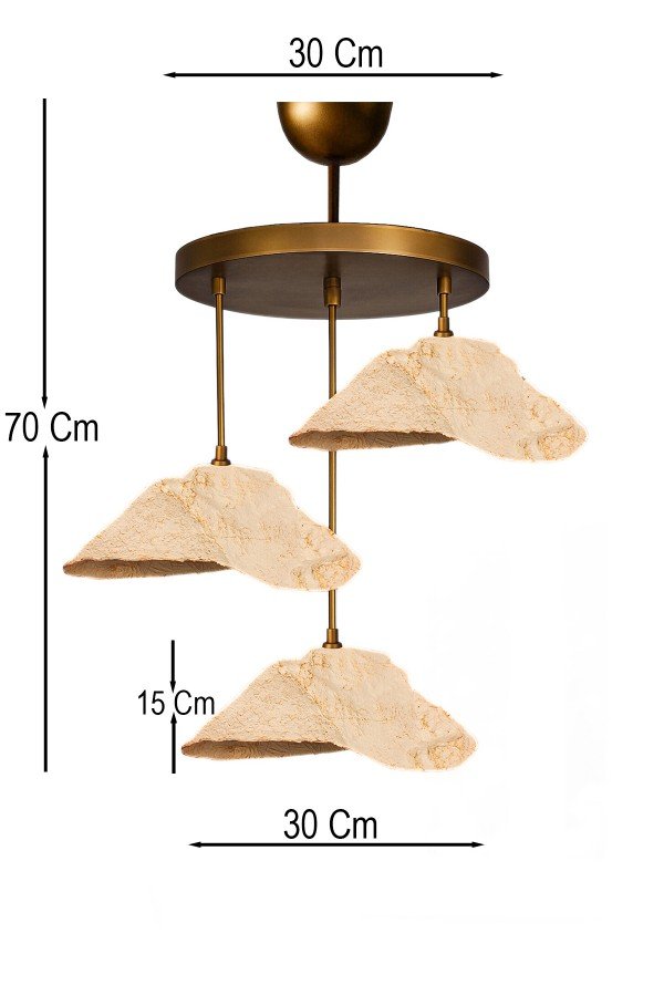 Livora Handmade Carbon Concrete Chandelier Satın Al Livora Handmade Carbon Concrete Chandelier Gözat