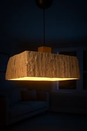 Monalitha Handmade Karbon Beton Avize 