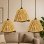Savia Handmade 3-Piece Wooden Chandelier