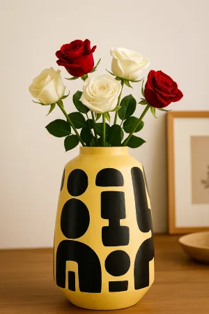 Yellowen Handmade Decorative Ceramic Vase 