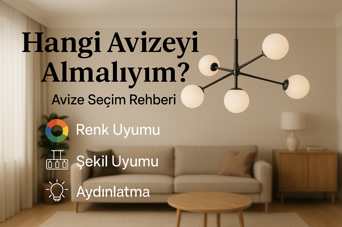 Hangi Avizeyi Almalıyım ? Hangi Avizeyi Almalıyım ?