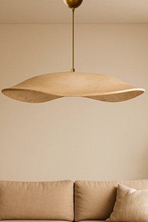 Enfal Handmade Carbon Concrete Chandelier