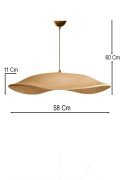Enfal Handmade Karbon Beton Avize