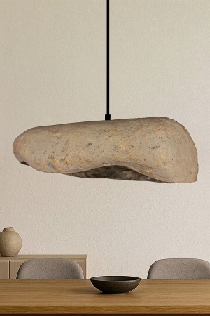 Korvex Handmade Carbon Concrete Chandelier