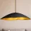Handmade Wabi Sabi Karbon Beton Avize- Black Arivienne