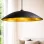 Handmade Wabi Sabi Karbon Beton Avize- Black Gravon