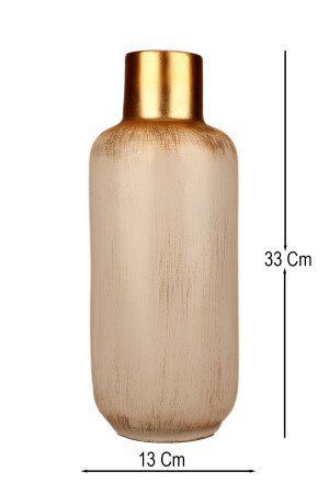 Dekoratif Seramik Vazo El Yapımı Modern Ev Dekoru – Goldarette