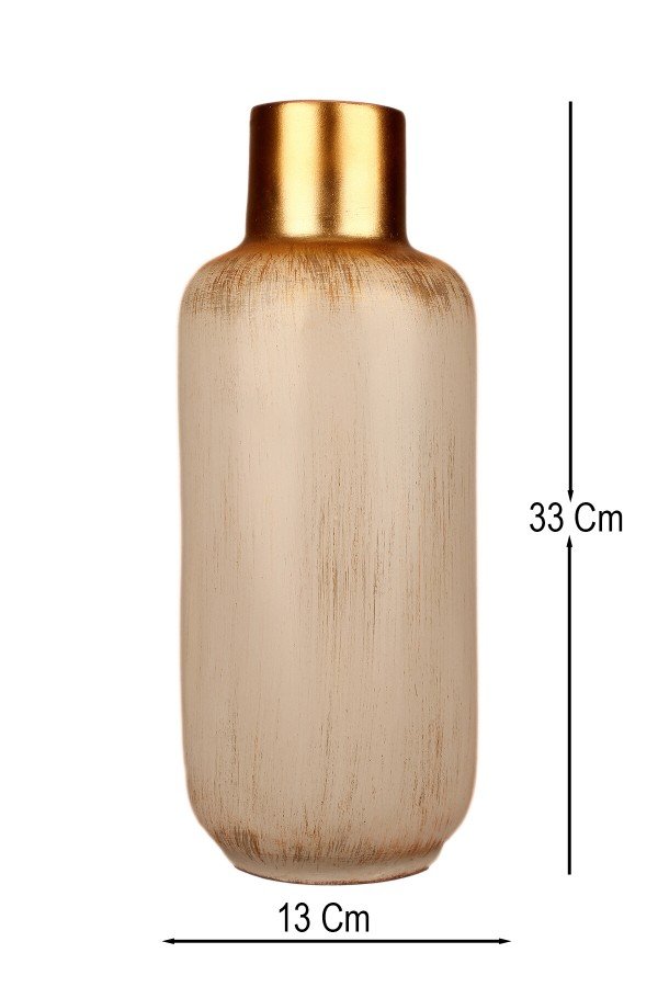 Dekoratif Seramik Vazo El Yapımı Modern Ev Dekoru – Goldarette Dekoratif Seramik Vazo El Yapımı Modern Ev Dekoru – Goldarette