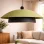 Handmade Wabi Sabi Karbon Beton Avize- Pistachio