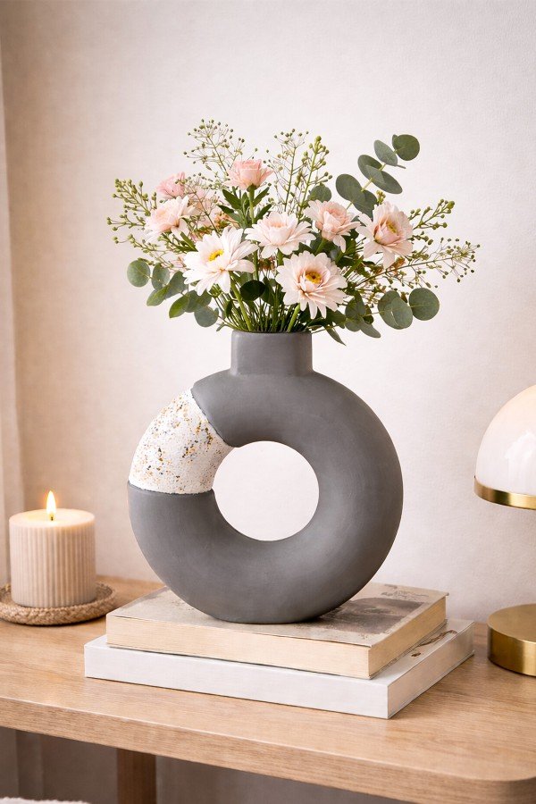 Handmade Decorative Ceramic Vase Modern Home Decor – Fusion