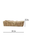 Decorative Ceramic Plate, Handmade, Modern Home Decor – Erosion