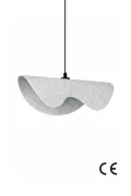 Handmade Wabi Sabi Karbon Beton Avize- Ondera Handmade Wabi Sabi Karbon Beton Avize- Ondera