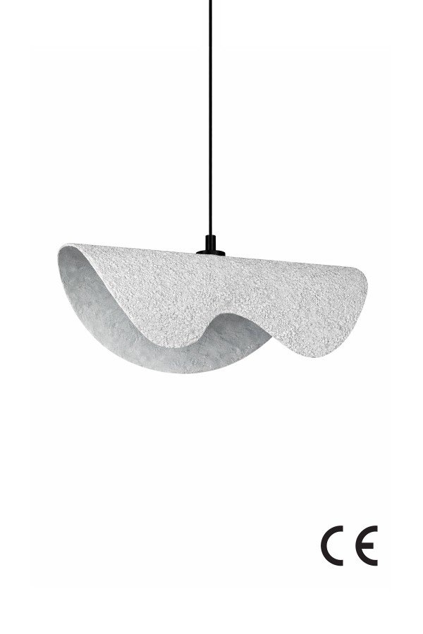 Handmade Wabi Sabi Karbon Beton Avize- Ondera Handmade Wabi Sabi Karbon Beton Avize- Ondera