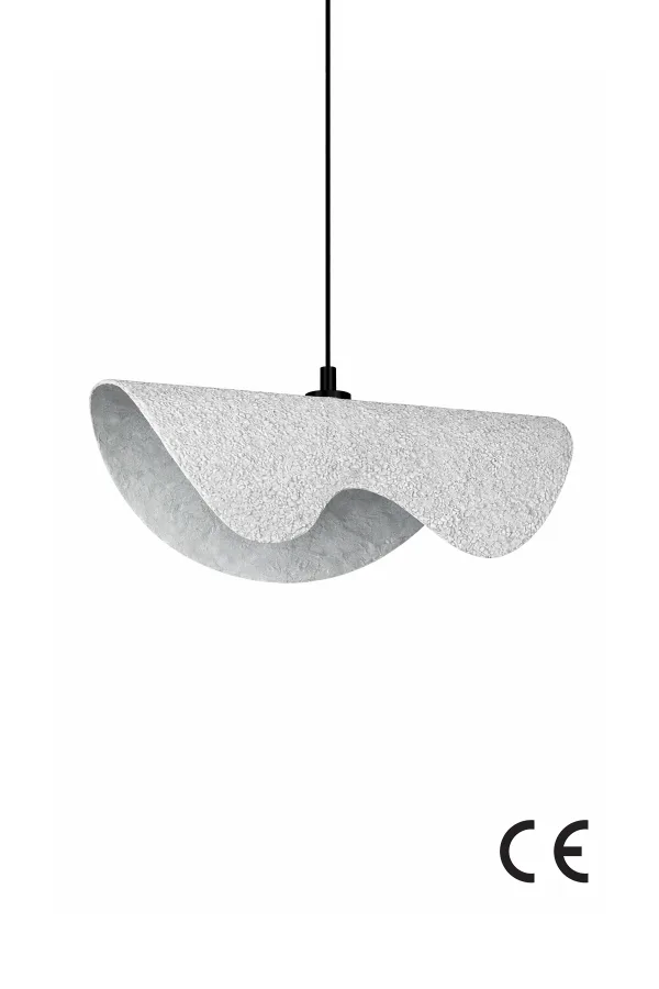 Handmade Wabi Sabi Karbon Beton Avize- Ondera Handmade Wabi Sabi Karbon Beton Avize- Ondera