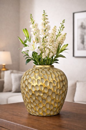 Dekoratif Seramik Vazo El Yapımı Modern Ev Dekoru – Forme