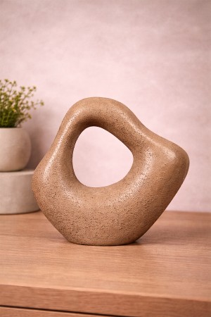 Dekoratif Seramik Obje El Yapımı Modern Ev Dekoru – Meltaria