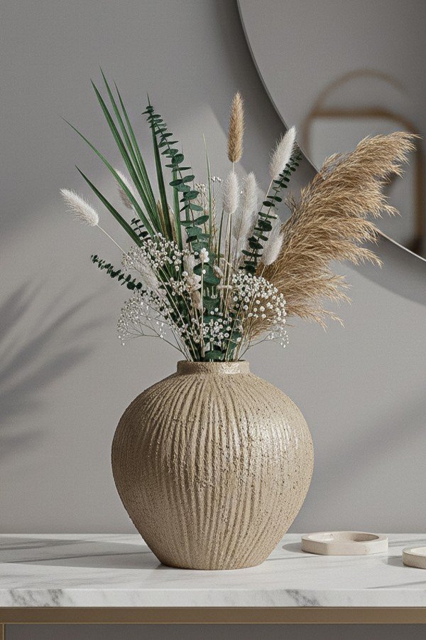 Dekoratif Seramik Vazo El Yapımı Modern Ev Dekoru – Velon Dekoratif Seramik Vazo El Yapımı Modern Ev Dekoru – Velon