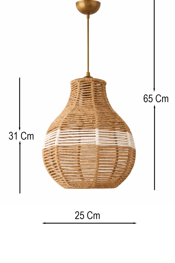 Handmade Single Pendant Chandelier - Zoriel