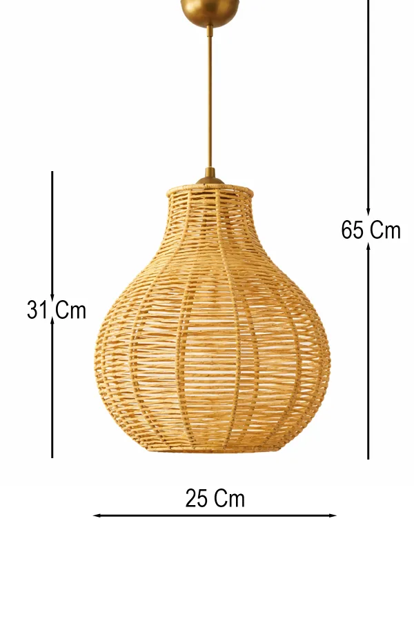 Handmade Single Pendant Chandelier - Botriel