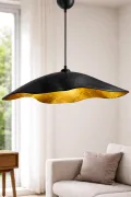 Black Travone Handmade Carbon Concrete Chandelier Black Travone Handmade Carbon Concrete Chandelier