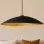 Handmade Wabi Sabi Karbon Beton Avize- Black Kairis