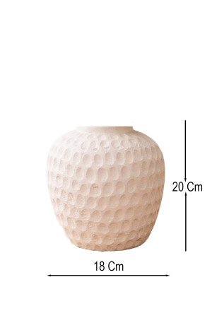 Dekoratif Seramik Vazo El Yapımı Modern Ev Dekoru – Belmosa