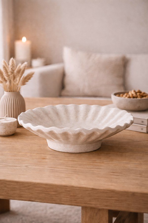 Dekoratif Seramik Tabak El Yapımı Modern Ev Dekoru – Marea Dekoratif Seramik Tabak El Yapımı Modern Ev Dekoru – Marea