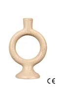 Decorative Ceramic Candle Holder, Handmade, Modern Home Decor – Circle Decorative Ceramic Candle Holder, Handmade, Modern Home Decor – Circle
