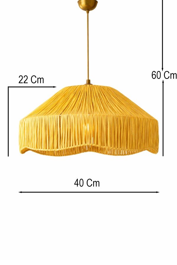 Avize Handmade Tekli Sarkıt - Meloria