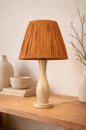 Handmade Wooden Lampshade - Tanora Handmade Wooden Lampshade - Tanora