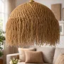 Bohemian Handmade Single Pendant Chandelier Jute - Nativa