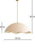 Grotta Handmade 3'lü Karbon Beton Avize  Gözat