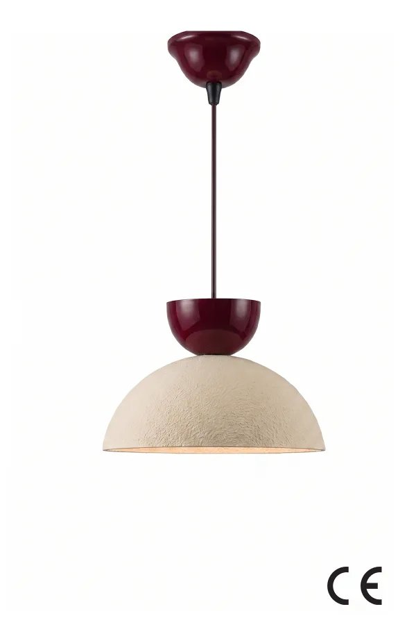 Handmade Wabi Sabi Karbon Beton Avize - Bordaux Handmade Wabi Sabi Karbon Beton Avize - Bordaux