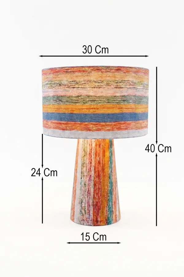 Handmade Kumaş Abajur - Tavera Handmade Kumaş Abajur - Tavera