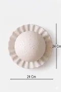 Handmade Wabi Sabi Kardon Beton Aplik - Petalis Handmade Wabi Sabi Kardon Beton Aplik - Petalis