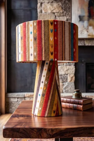 Handmade Kumaş Abajur - Noramira