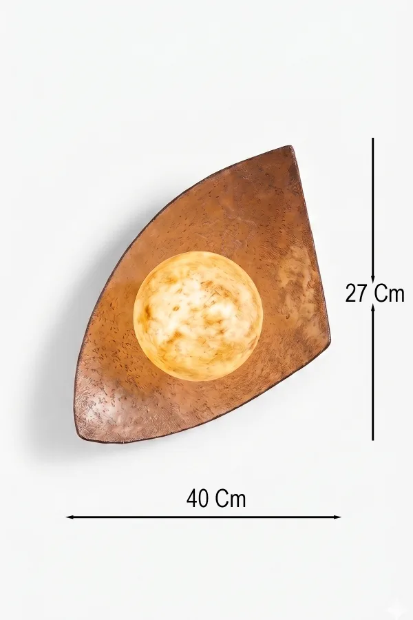 Handmade Wabi Sabi Kardon Beton Aplik - Eclipse Handmade Wabi Sabi Kardon Beton Aplik - Eclipse