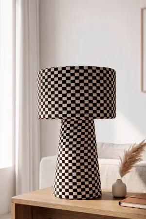Handmade Kumaş Abajur - Quadra