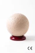 Handmade Ay Görünümlü Dekoratif Masa Lambası - Kratos Bordo Handmade Ay Görünümlü Dekoratif Masa Lambası - Kratos Bordo
