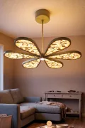 Handmade Dekoratif Led Avize - Fleuris Handmade Dekoratif Led Avize - Fleuris
