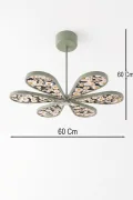 Handmade Dekoratif Led Avize - Fleuris Handmade Dekoratif Led Avize - Fleuris