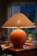 Handmade Wabi Sabi Kardon Beton Abajur - Terareno Handmade Wabi Sabi Kardon Beton Abajur - Terareno