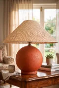 Handmade Wabi Sabi Kardon Beton Abajur - Terareno Handmade Wabi Sabi Kardon Beton Abajur - Terareno